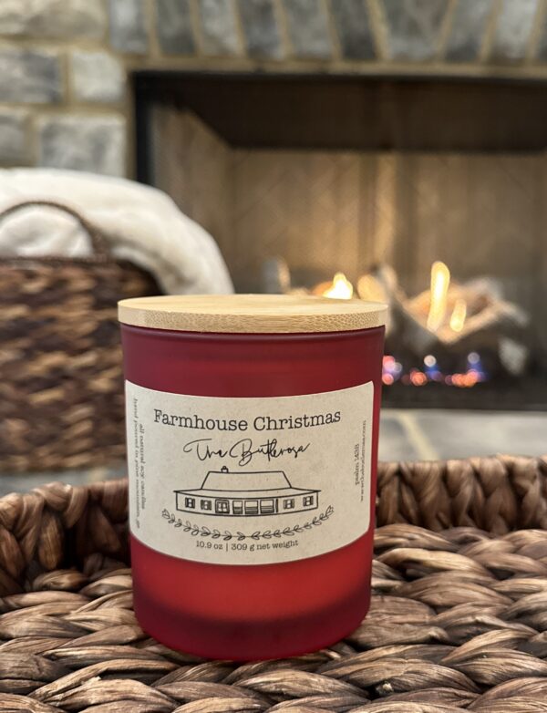 Farmhouse Christmas - Limited Edition Red Jar Candle