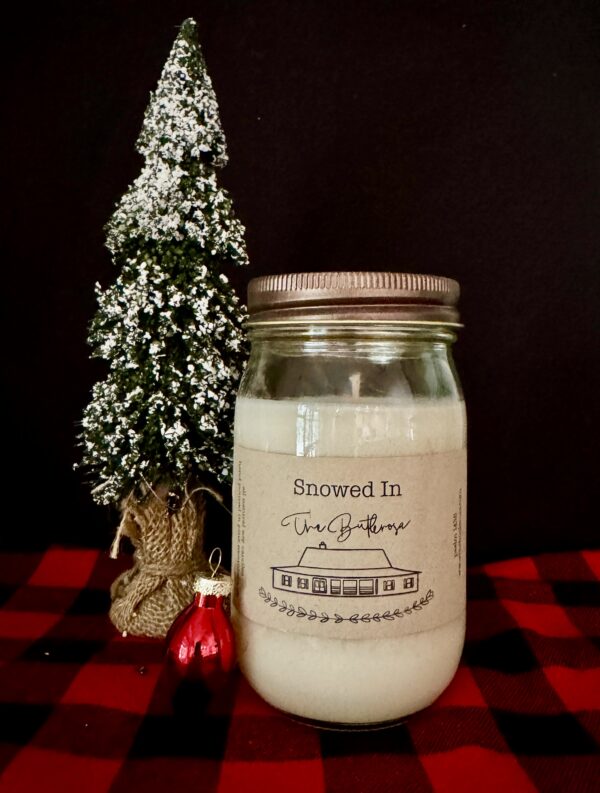 Snowed In - Pint Size Mason Jar Candle