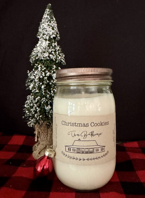 Christmas Cookies - Pint Size Mason Jar Candle