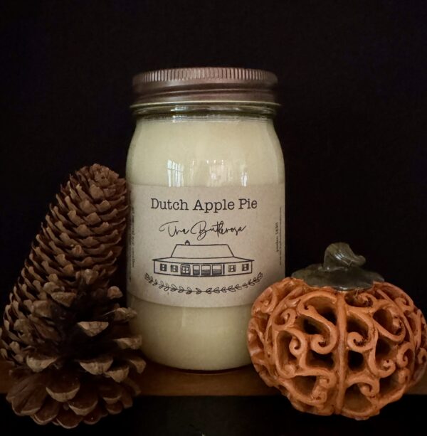 Dutch Apple Pie - Pint Size Mason Jar Candle