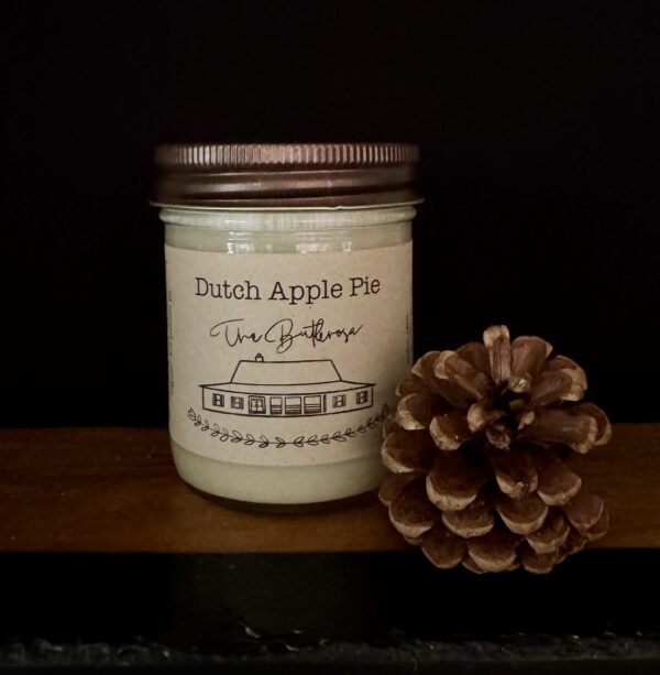 Dutch Apple Pie - Half Pint Size Mason Jar Candle